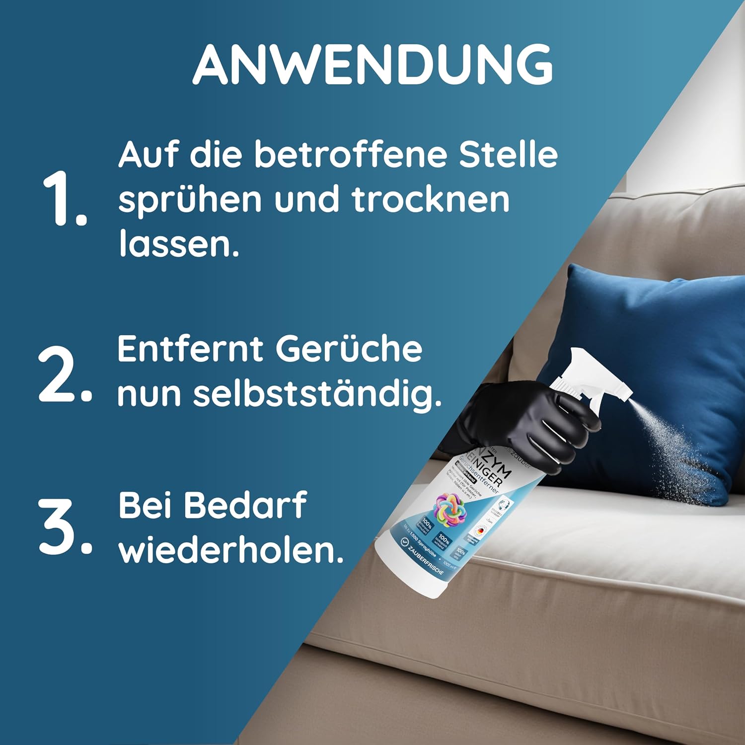 Enzymreiniger Zauberfrische – Produktbild 6 von 7